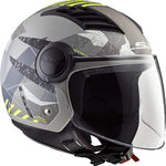 LS2 OF562 Airflow L Camo Реактивный шлем