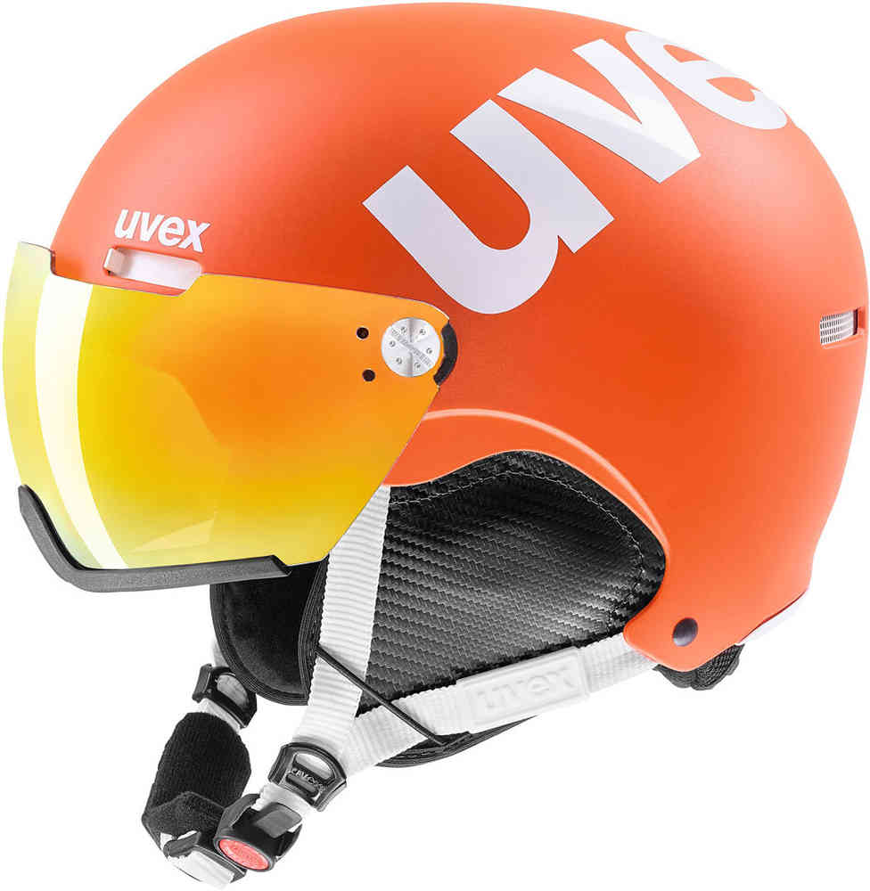 Unisex hlmt 500 visor UVEYA|#UVEX Uvex Hlmt 500 Visor Ski Helmet