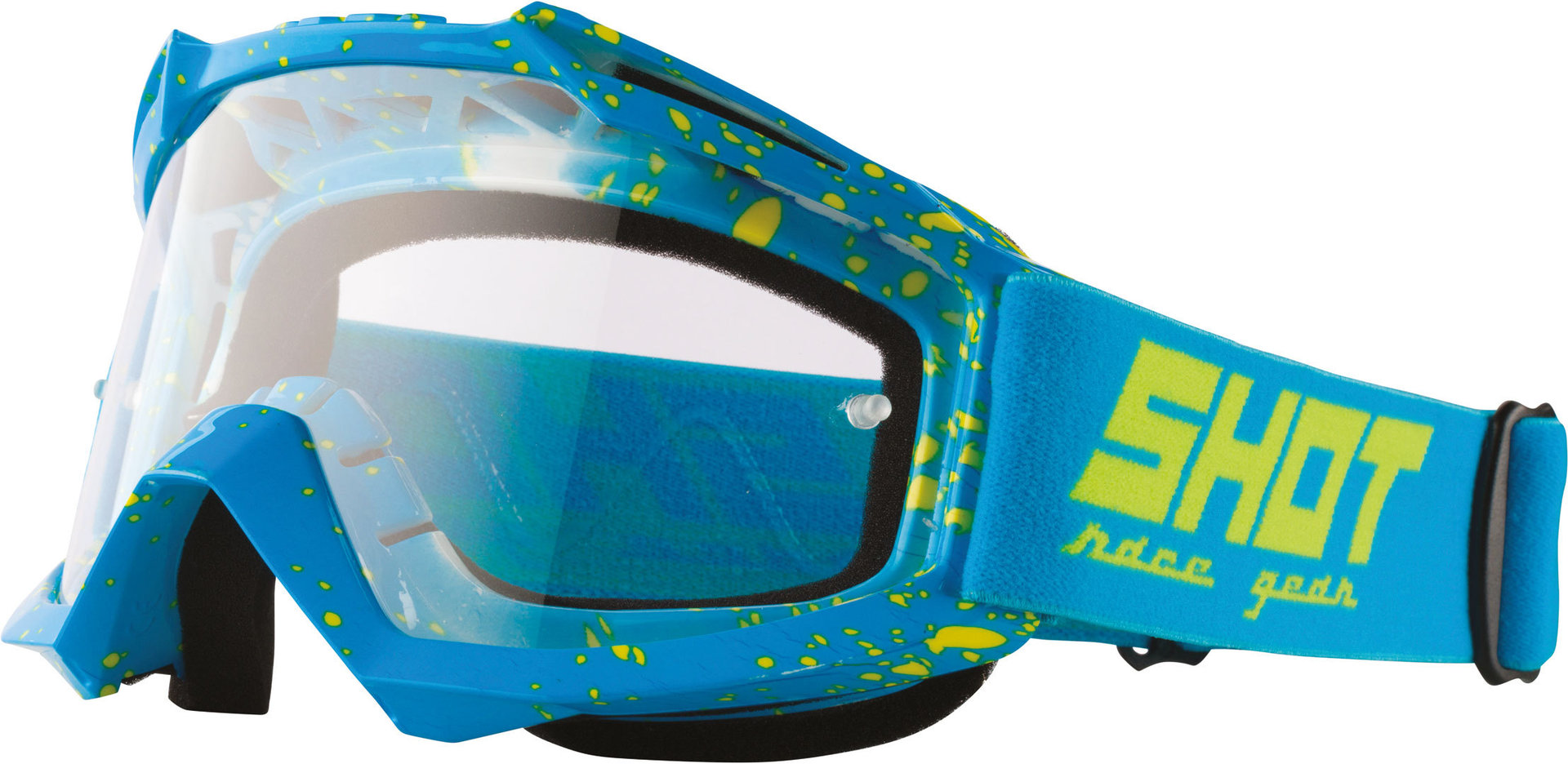 Shot Assault Drop Crossbrille, blau, blau