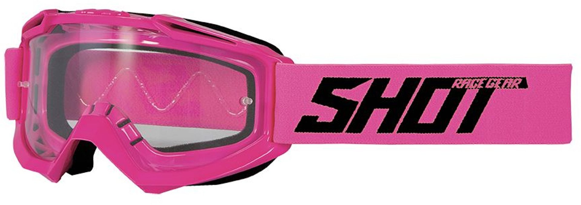 Shot Assault Motocross Brille, pink, pink