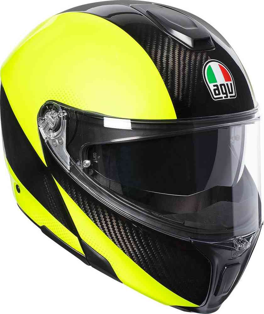 AGV Sportmodular Carbon HI-VIS Casc