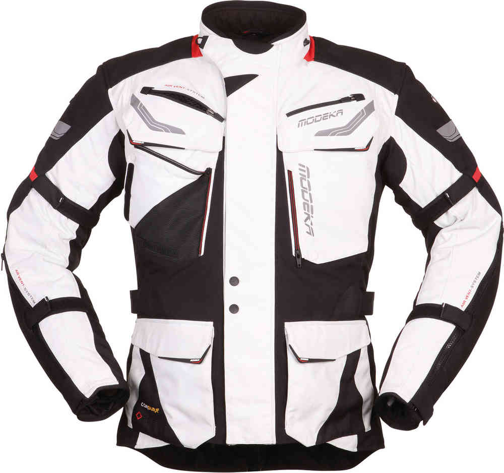 Modeka Chekker Motorcykel textil jacka