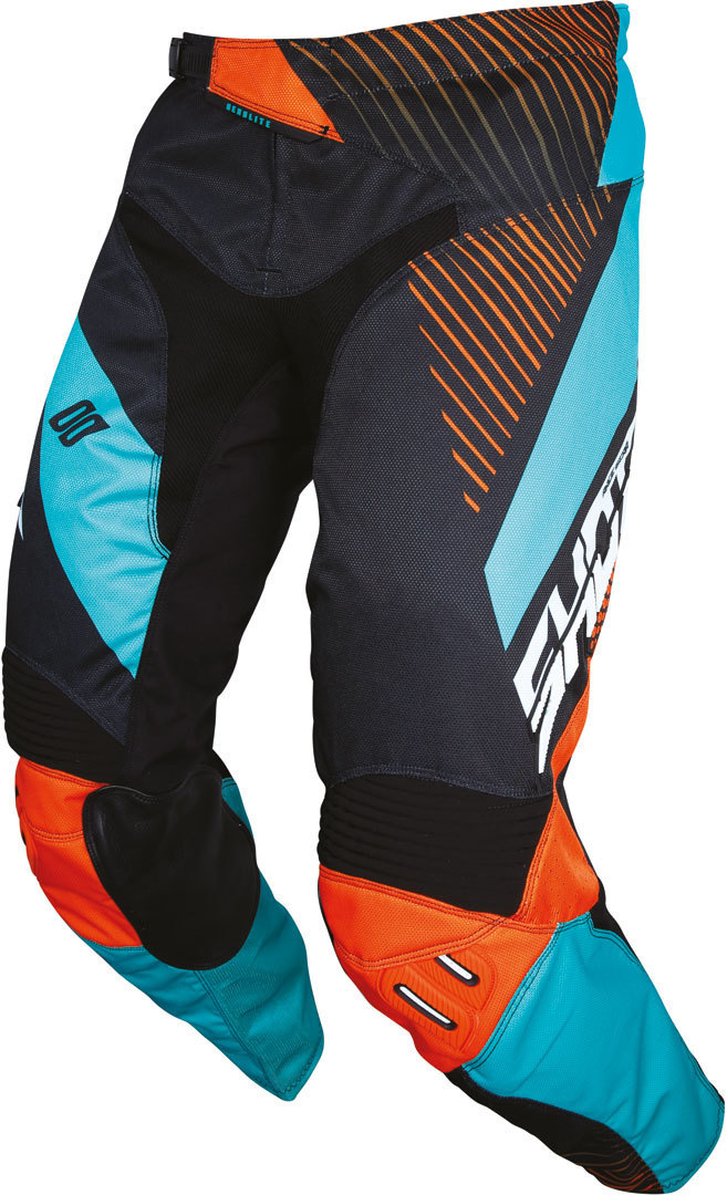 Shot Aerolite Optica Pants, black-orange, Size 28, black-orange, Size 28