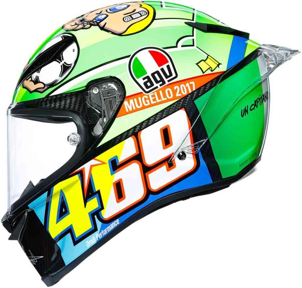 galope Trastorno Decepción AGV Pista GP R Mugello 2017 Valentino Rossi Limited Edition casco - mejores  precios ▷ FC-Moto