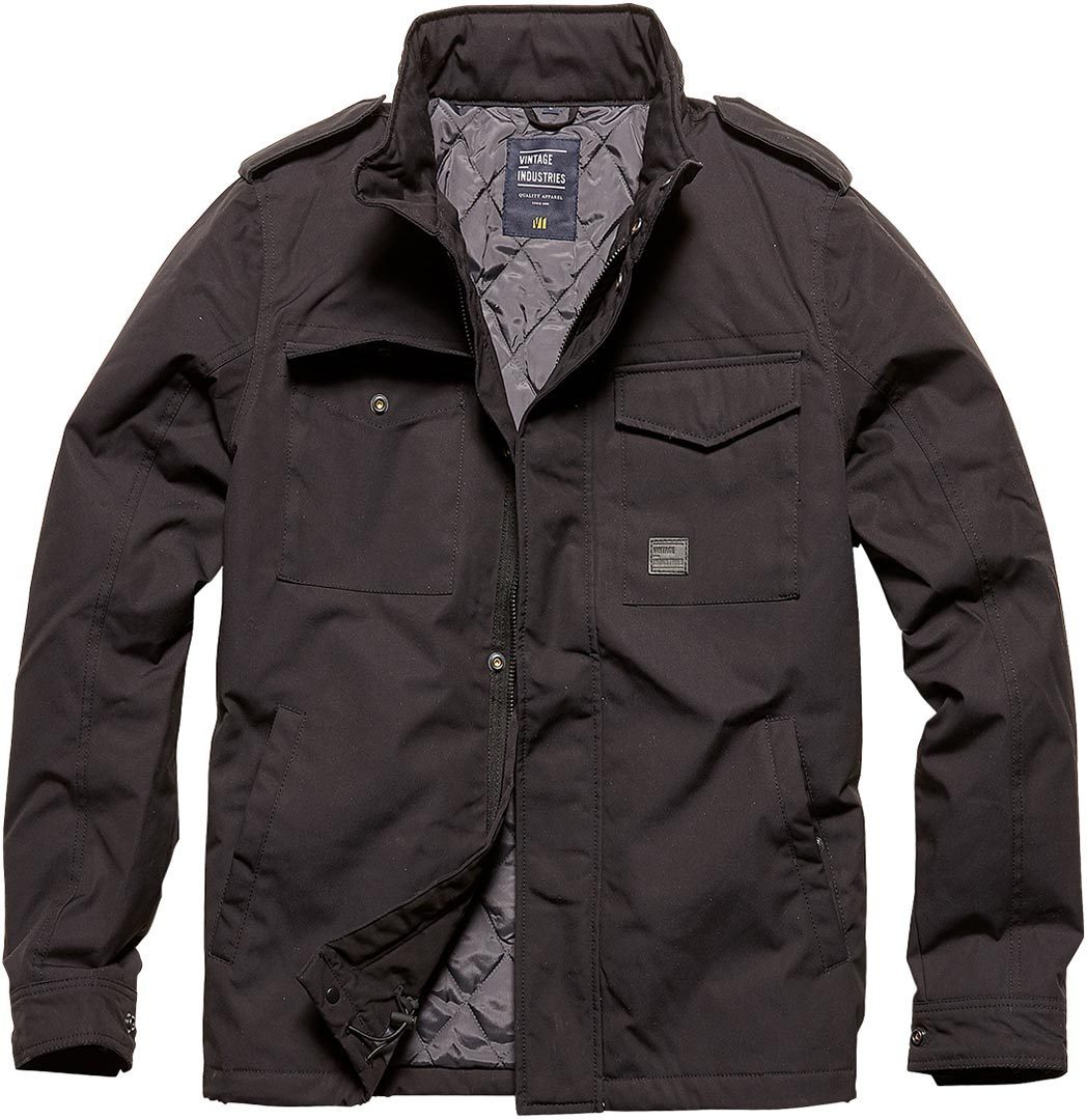 Vintage Industries Alling Jacket, black, Size M, black, Size M