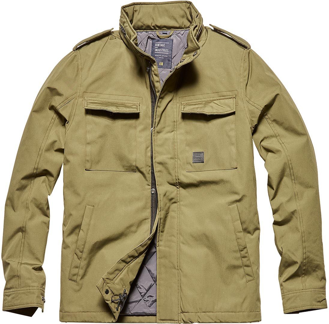 Vintage Industries Alling Jacket, green, Size S, green, Size S