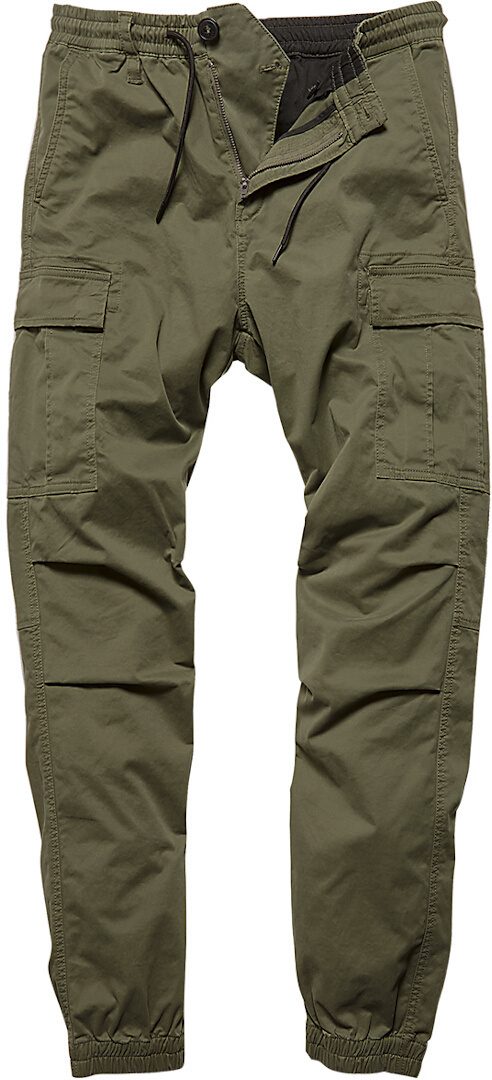 Vintage Industries Vince Cargo Jogger Pants, grey, Size 29, grey, Size 29
