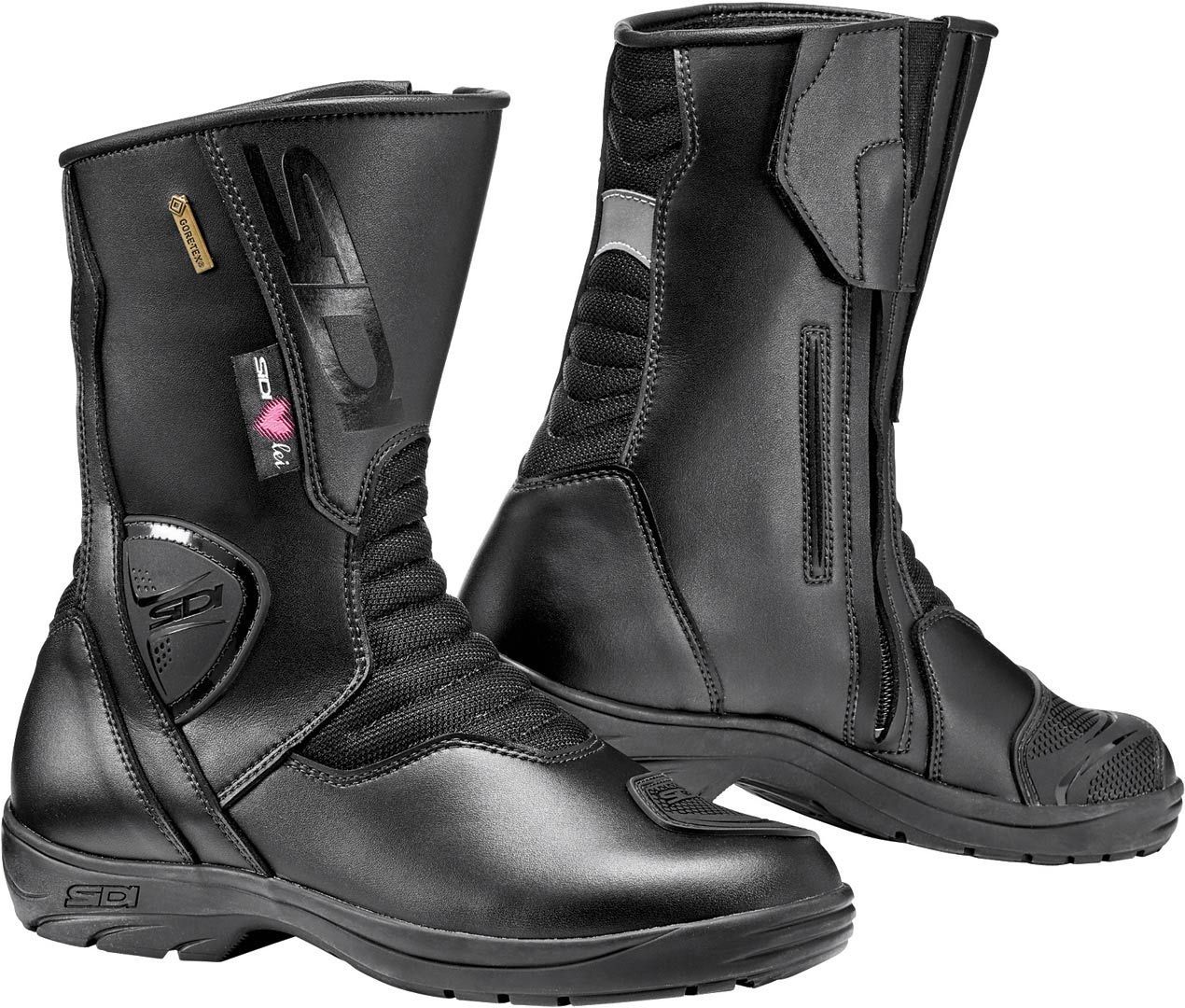 Sidi Gavia Gore-Tex Lei Ladies Touring Boots, black, Size 36 for Women, black, Size 36 for Women