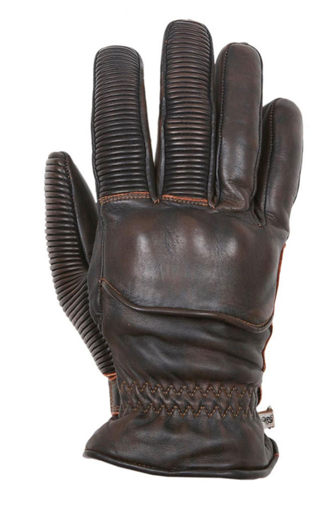 Helstons Ranchero Cuir Gloves, brown, Size 4XL, brown, Size 4XL