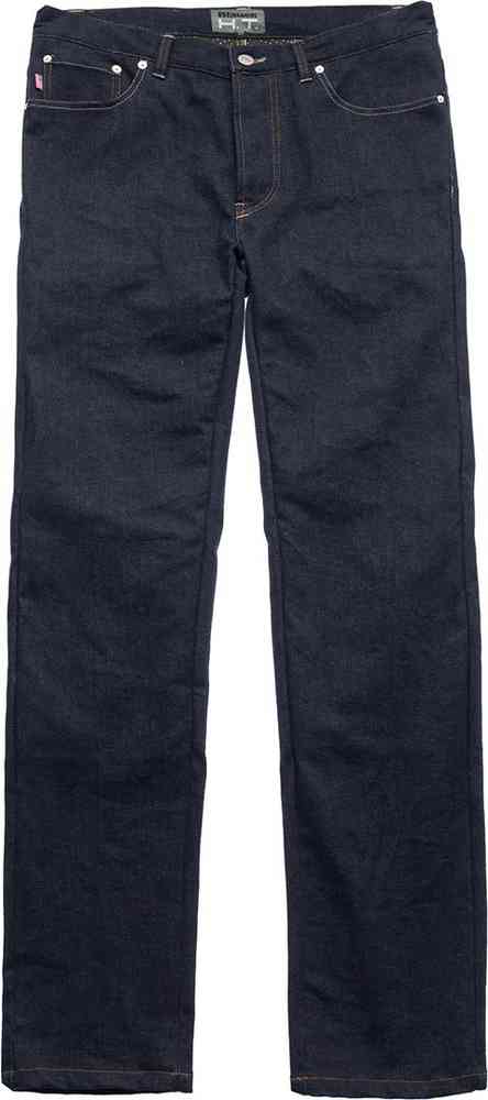 Blauer Gru Motorrad Jeanhose