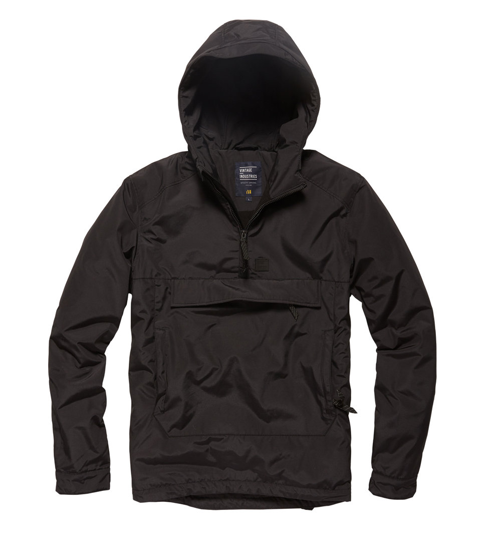 Vintage Industries Hopwood Jacket, black, Size 2XL, black, Size 2XL