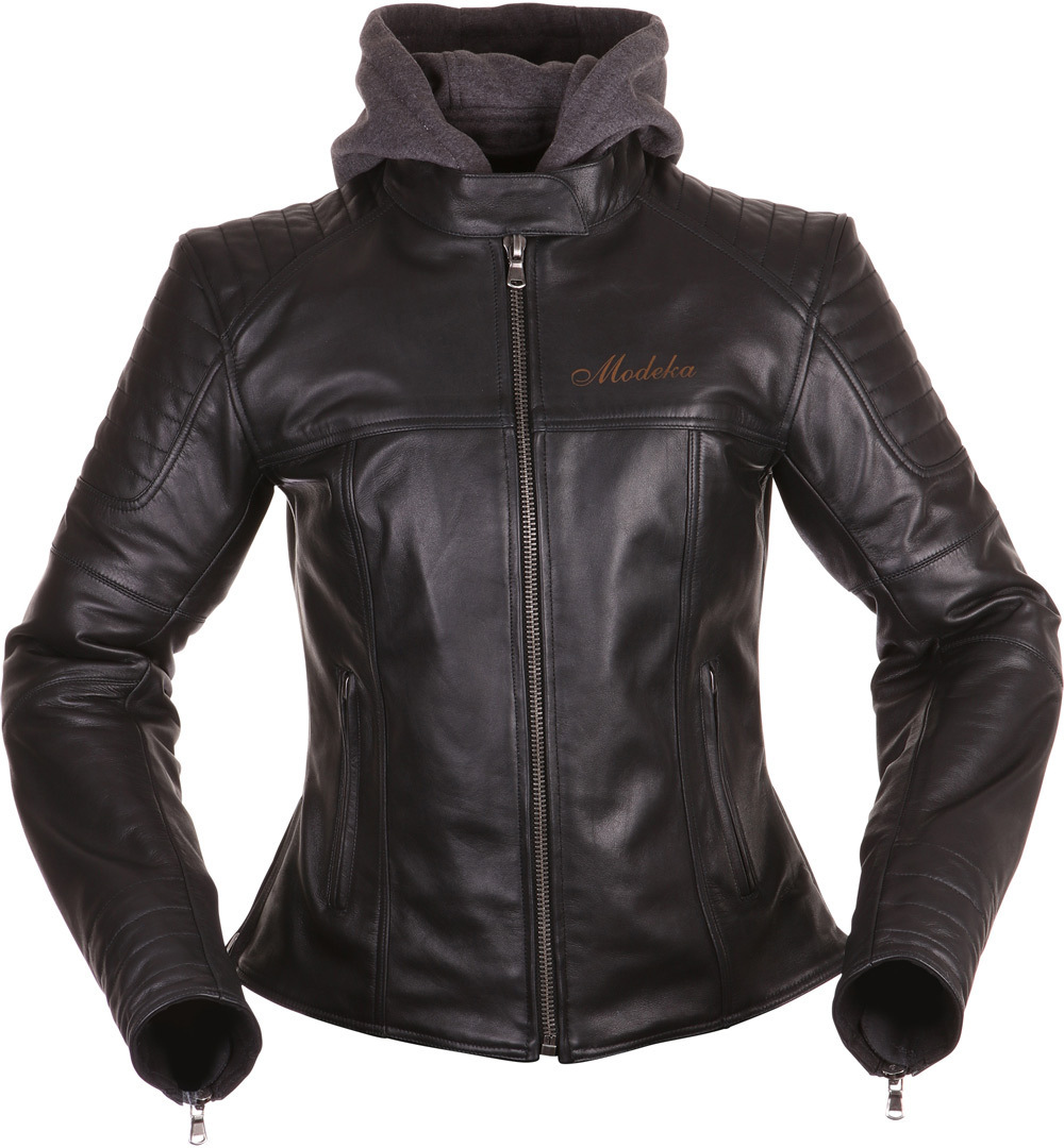 Modeka Edda Women´s Jacket, black, Size 34, black, Size 34 for Women