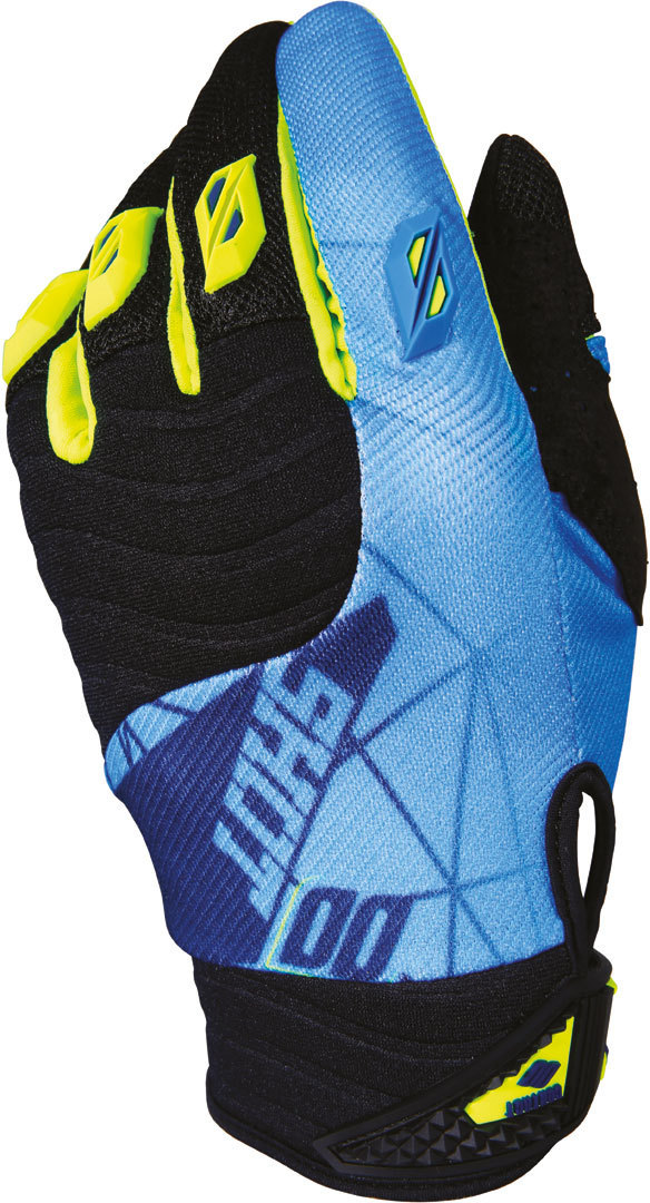 Shot Contact Infinite Gloves, blue-yellow, Size 2XL, blue-yellow, Size 2XL