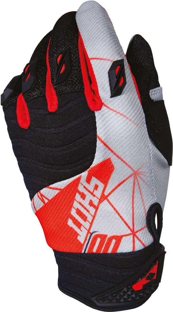 Shot Contact Infinite Gloves, grey-red, Size 2XL, grey-red, Size 2XL