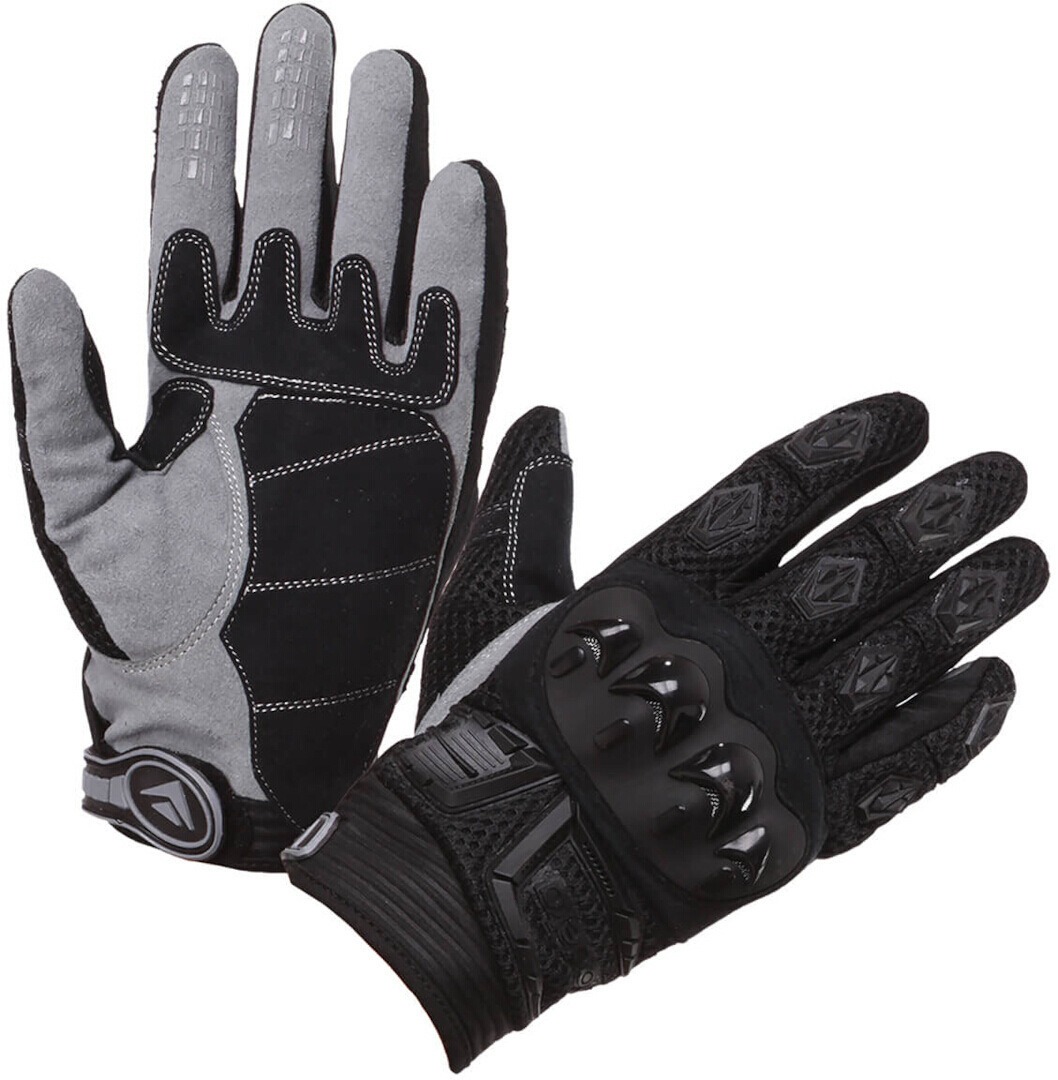 Modeka MX-Top Kids Gloves, black, Size S, black, Size S