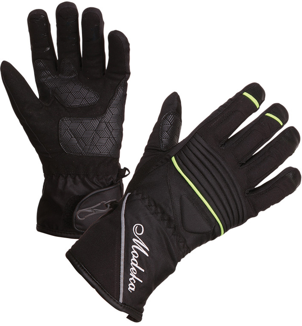 Modeka Janika Women´s Gloves, black-white, Size S, black-white, Size S for Women