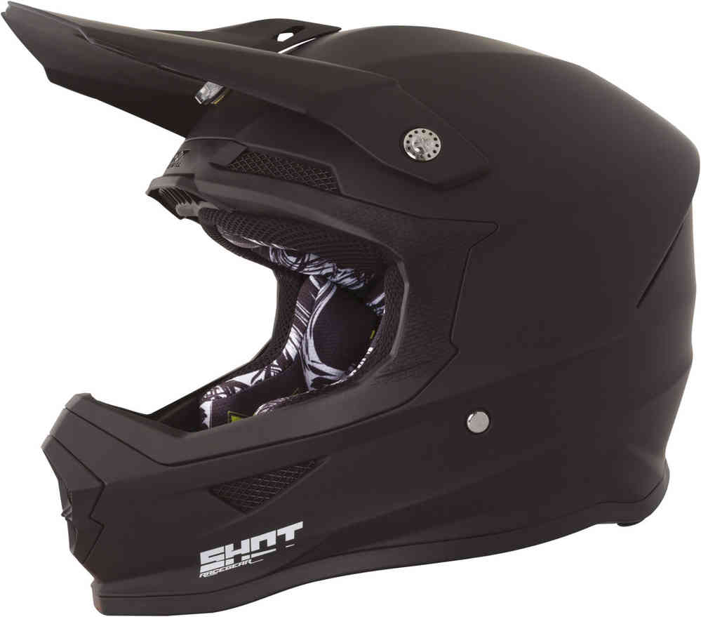 Shot Furious Solid Motocross Helmet