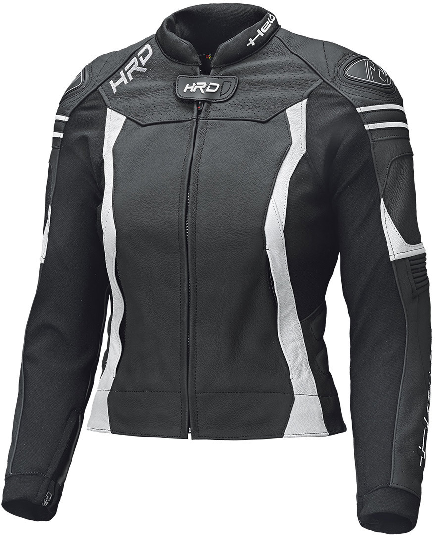 Held Street 3.0 Women's Motorcycle Leather Jacket, black-white, Size 36, black-white, Size 36 for Women