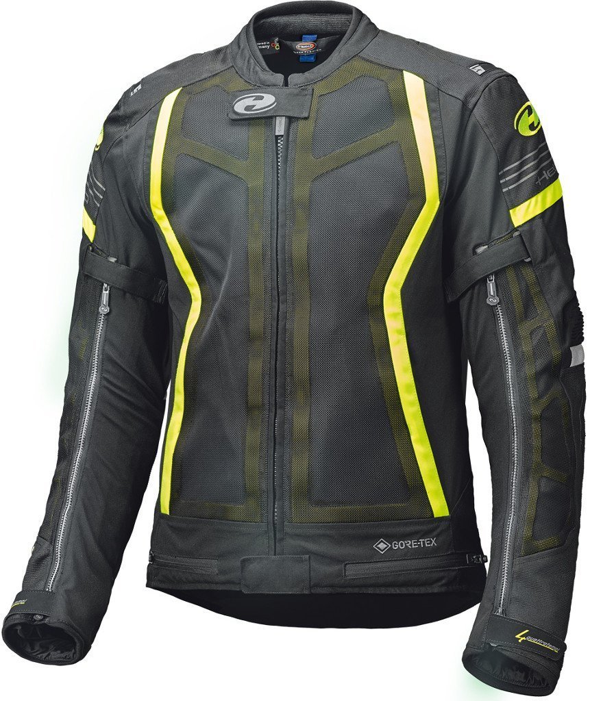 Held AeroSec GTX Top Jacket, black-yellow, Size L, black-yellow, Size L
