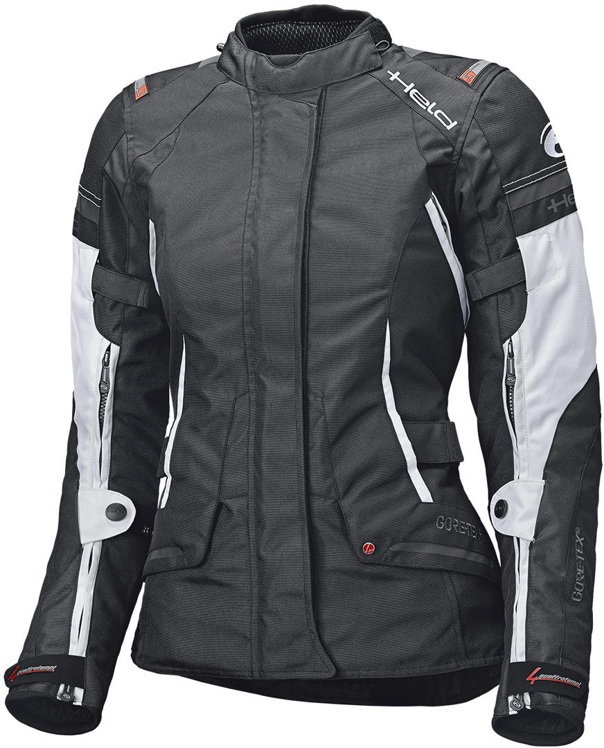 Held Molto Women´s Textile Jacket, black-white, Size S, black-white, Size S for Women