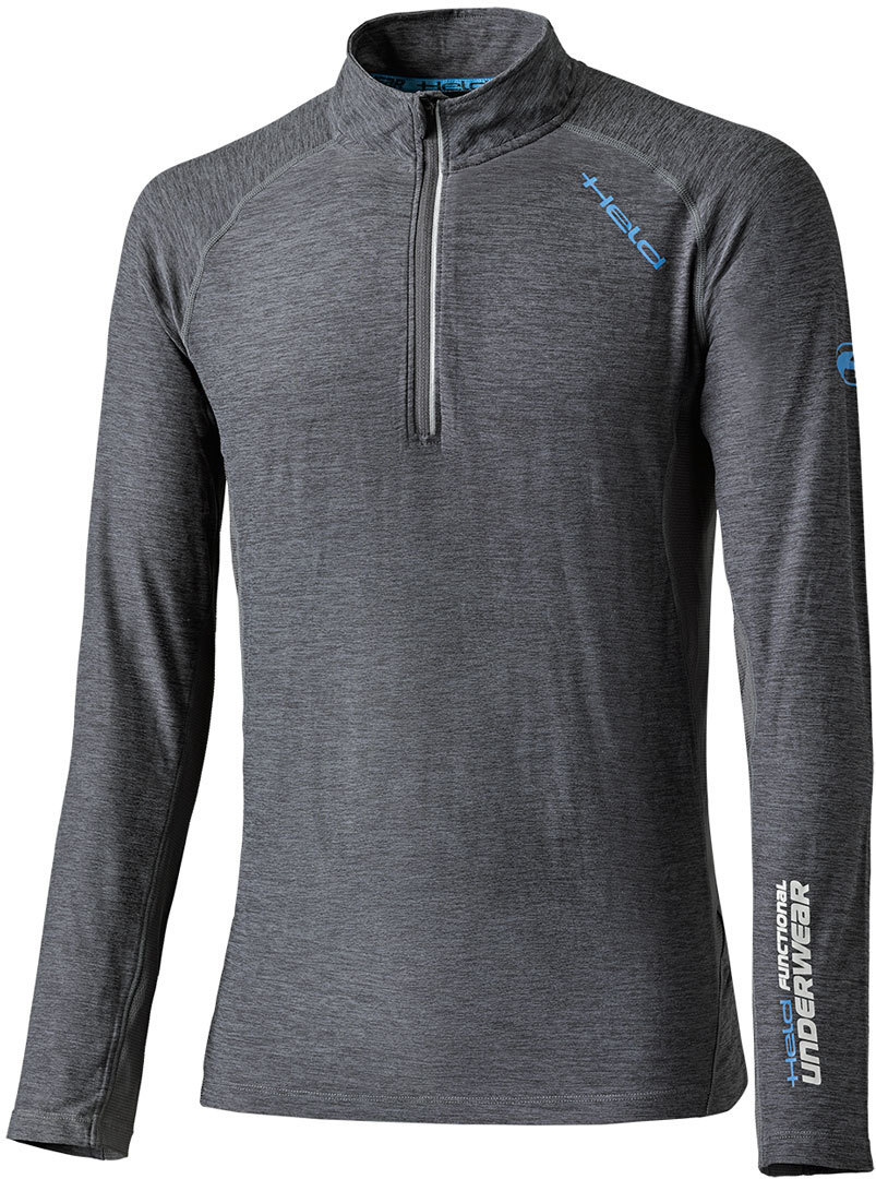 Held Allround Skin Top Functional Shirt, grey, Size M, grey, Size M