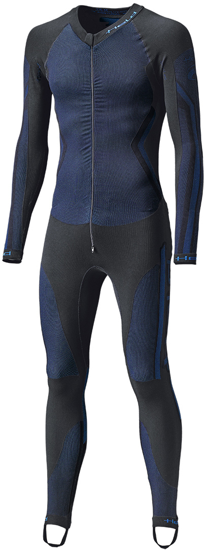 Held Race Skin II Undersuit, black-blue, Size S, black-blue, Size S