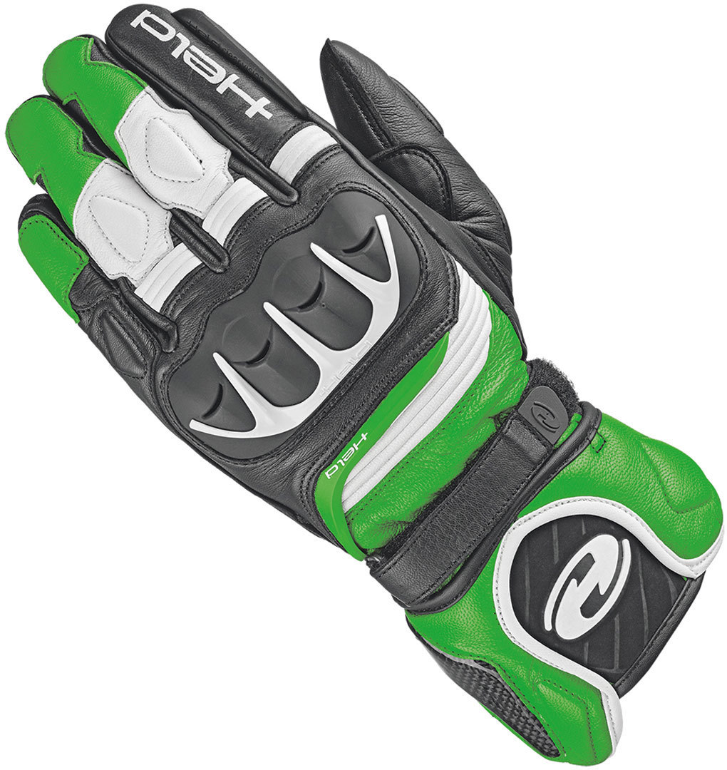 Held Revel II Gloves, black-green, Size S M, black-green, Size S M