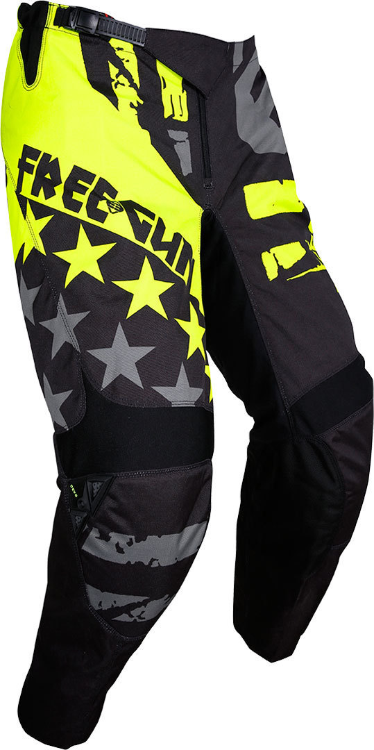 Freegun Devo Usa Kids Pants, yellow, Size 24, yellow, Size 24