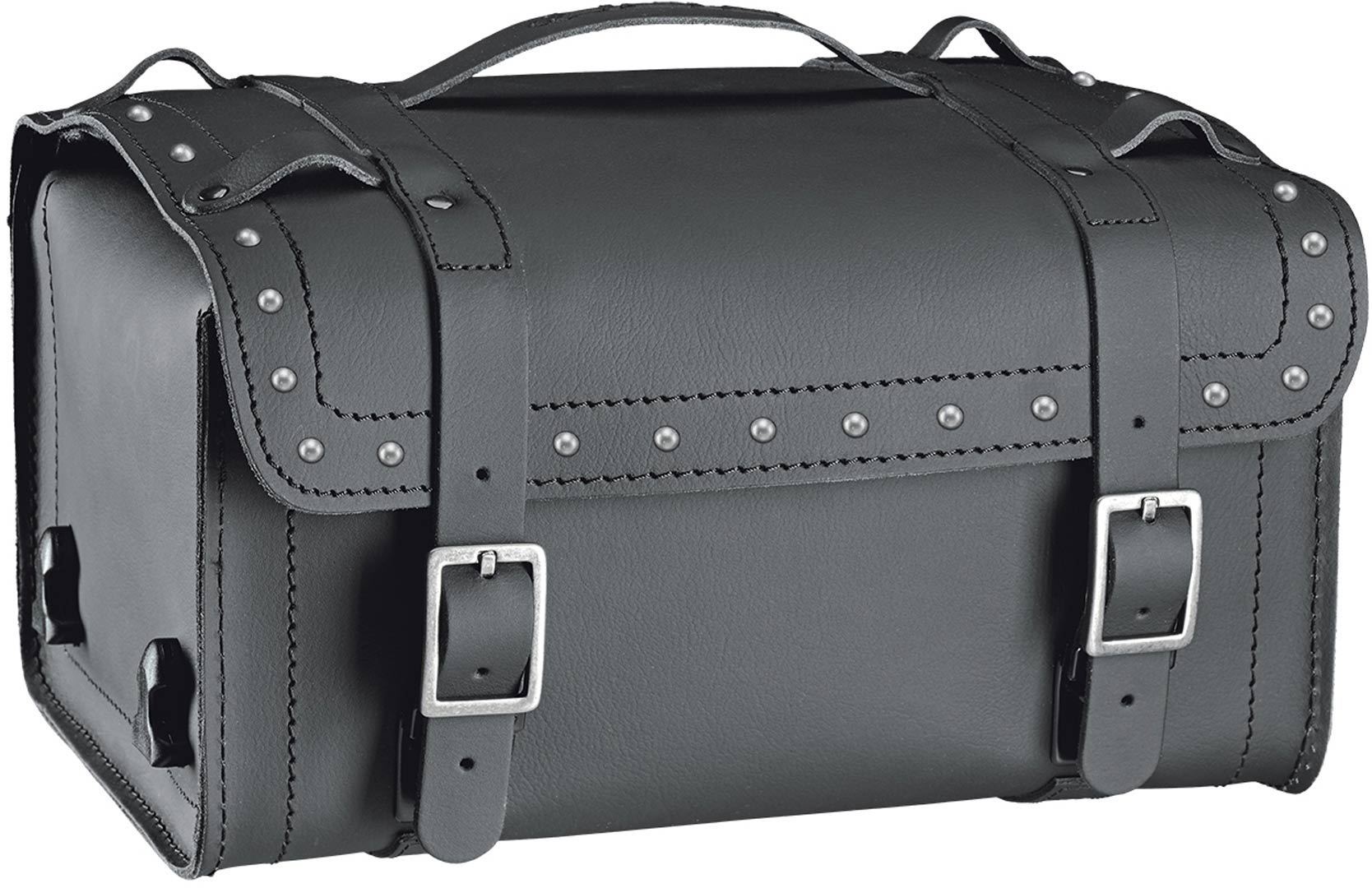 Held Cruiser Square Bag With Rivets, black, black, Size One Size