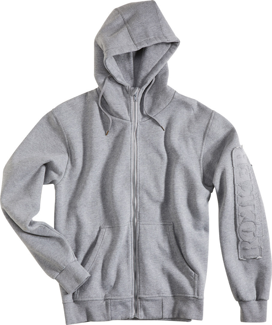 Rokker ZIP Rokker Hoodie, Size 2XS, Size 2XS