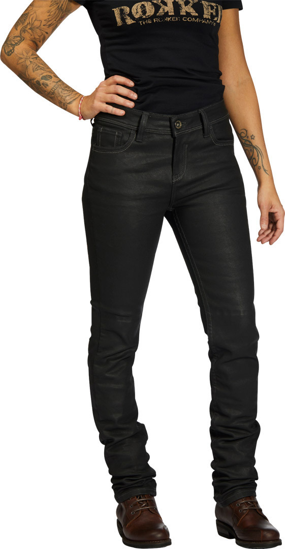 Rokker Rokkertech Women´s Jeans, black, Size 3XL, black, Size 3XL for Women