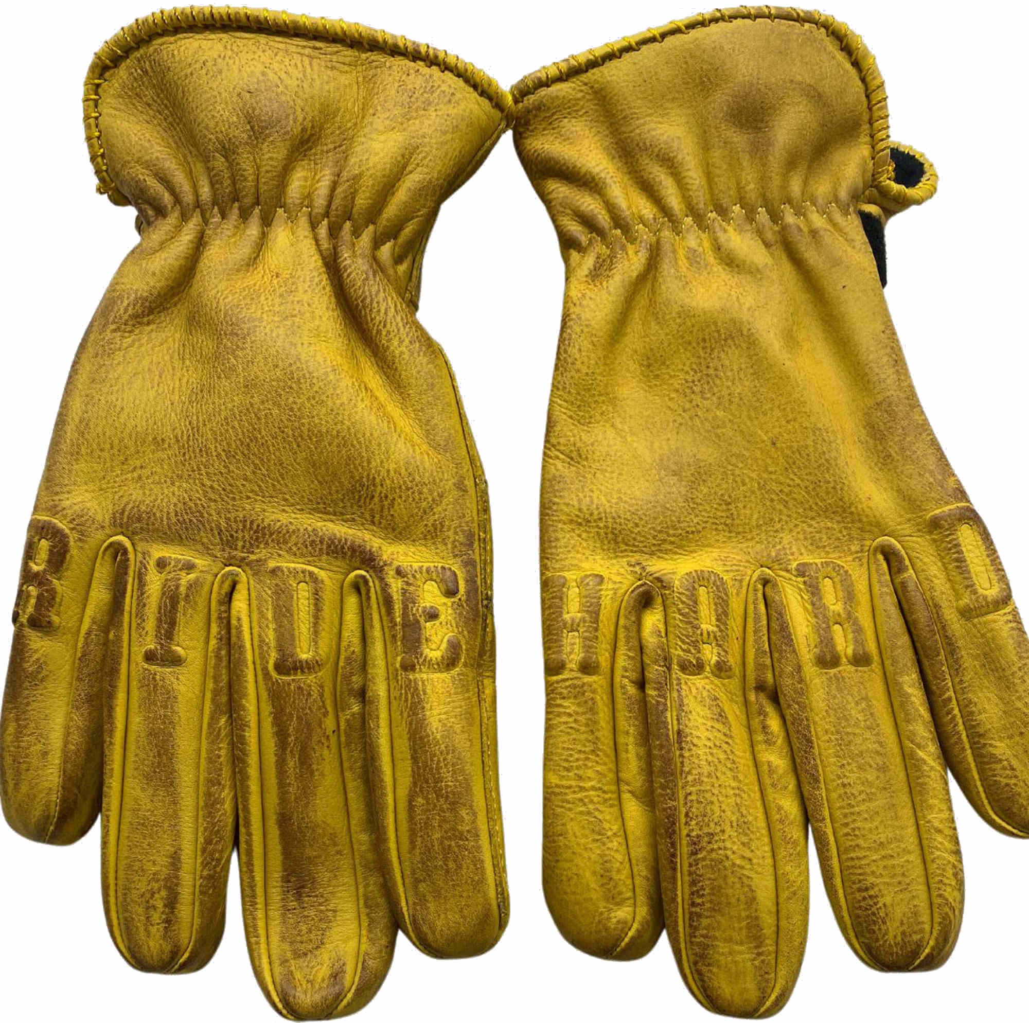 Rokker Ride Hard Gants, jaune, taille 3XL pour Hommes