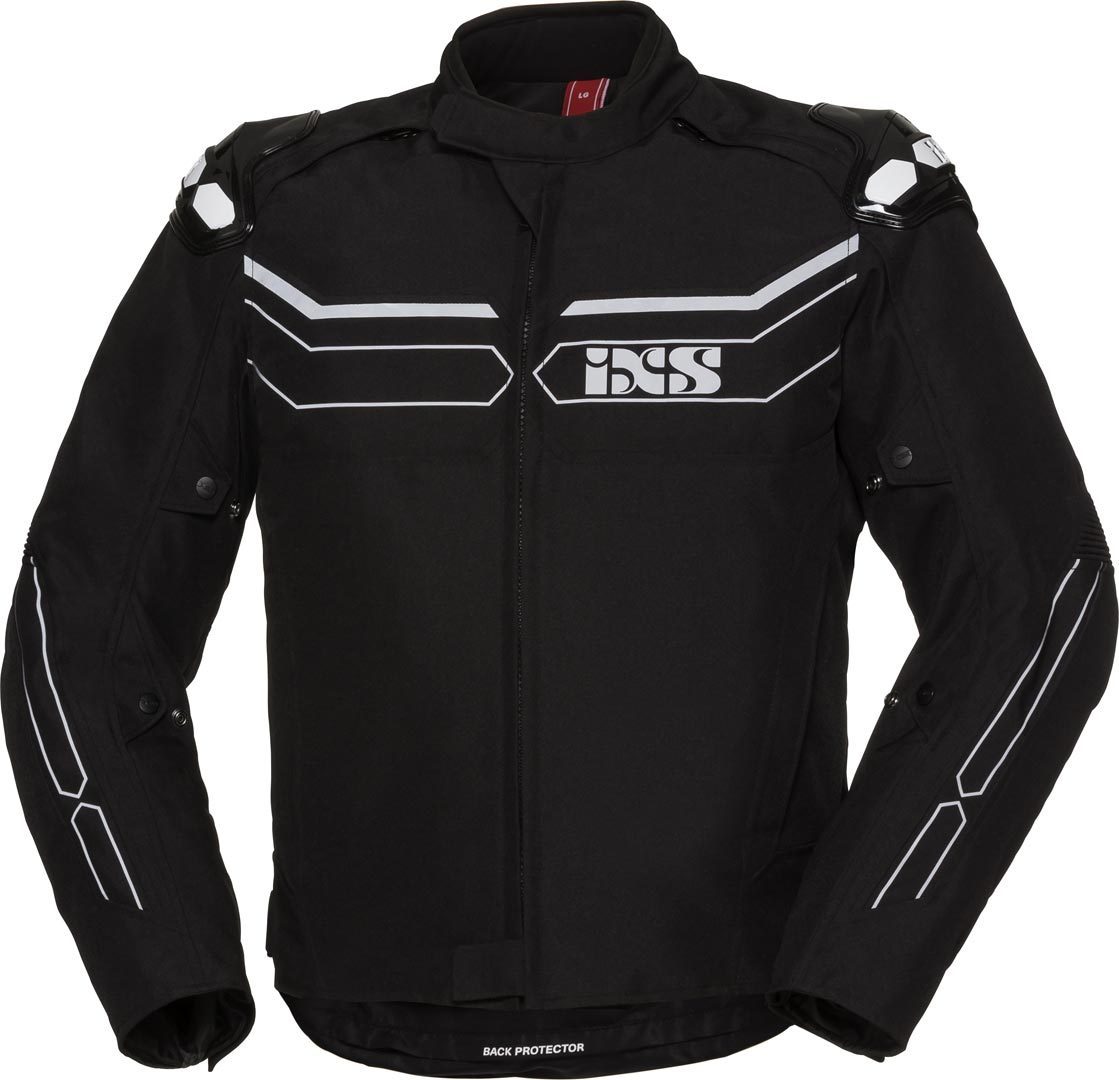 IXS X-Sport RS1000-ST Waterproof Motorcycle Textile Jacket, black-grey, Size M, black-grey, Size M