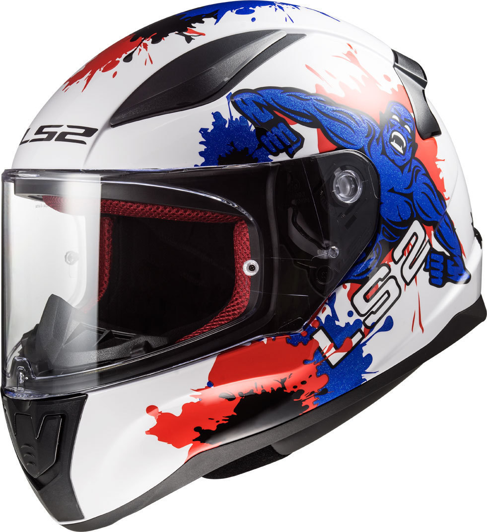 LS2 FF353J Rapid Mini Monster Casque pour enfants