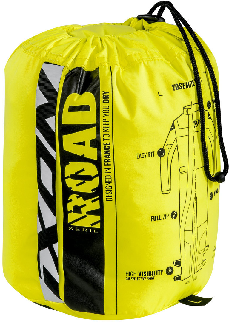 Side view of Ixon Yosemite Rain Suit, yellow, Size 2XL for Men