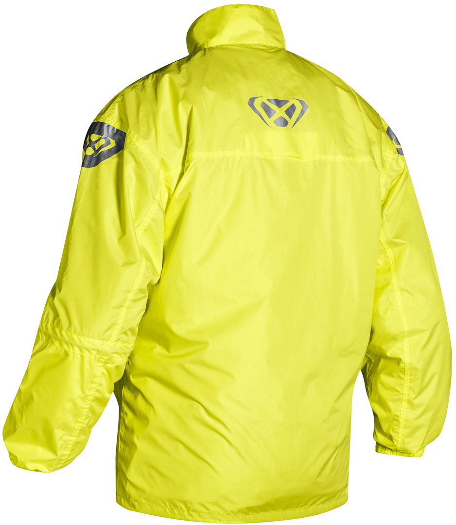 Side view of Ixon Madden Rain Jacket, yellow, Size S for Men