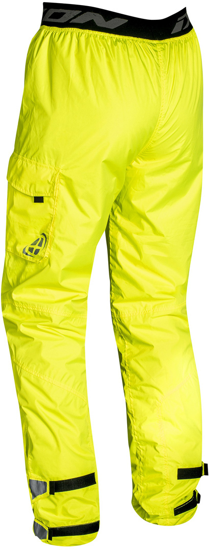 Side view of Ixon Doorn Rain Pants, yellow, Size 3XL for Men