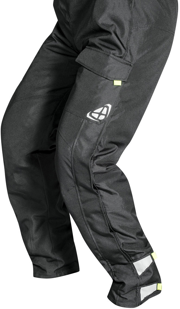 Side view of Ixon Sentinel Rain Pants, black, Size S for Men