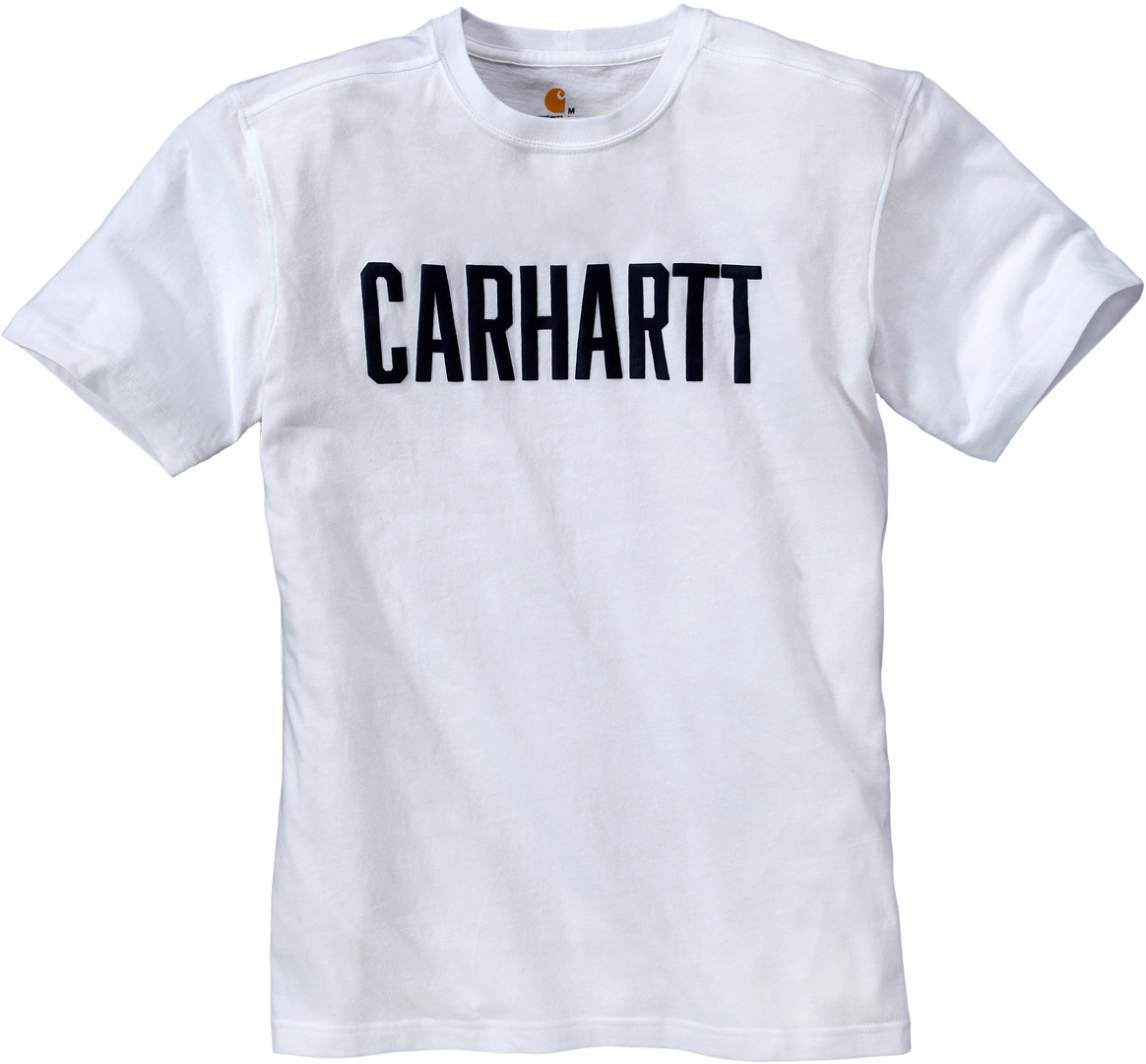 Carhartt Maddock Graphic Block T-Shirt, wit, afmeting XL