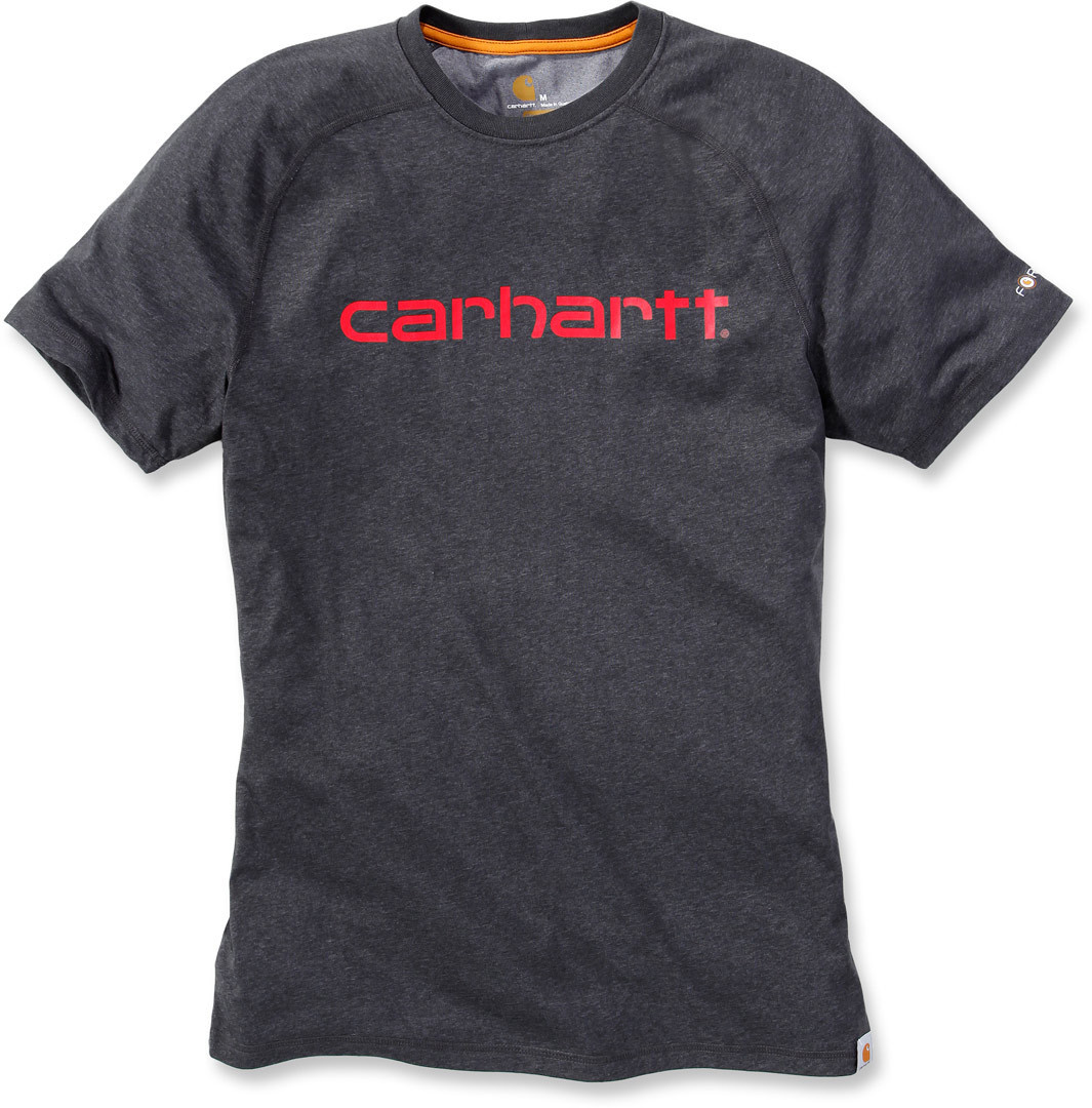 Carhartt Force Cotton Delmont Graphic T-Shirt, grå, størrelse S