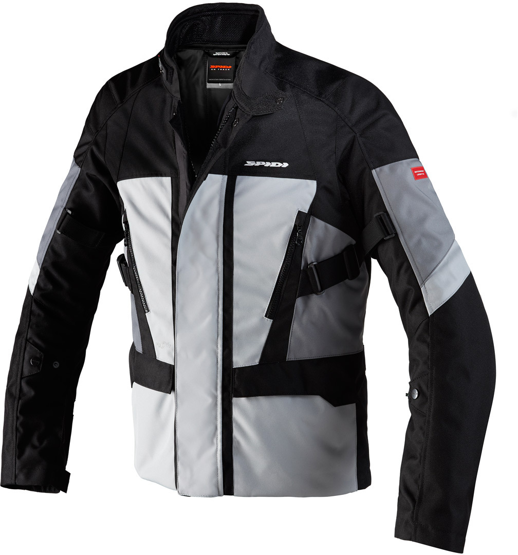 Spidi Traveller 2 Motorcycle Textile Jacket, black-grey, Size 3XL, black-grey, Size 3XL