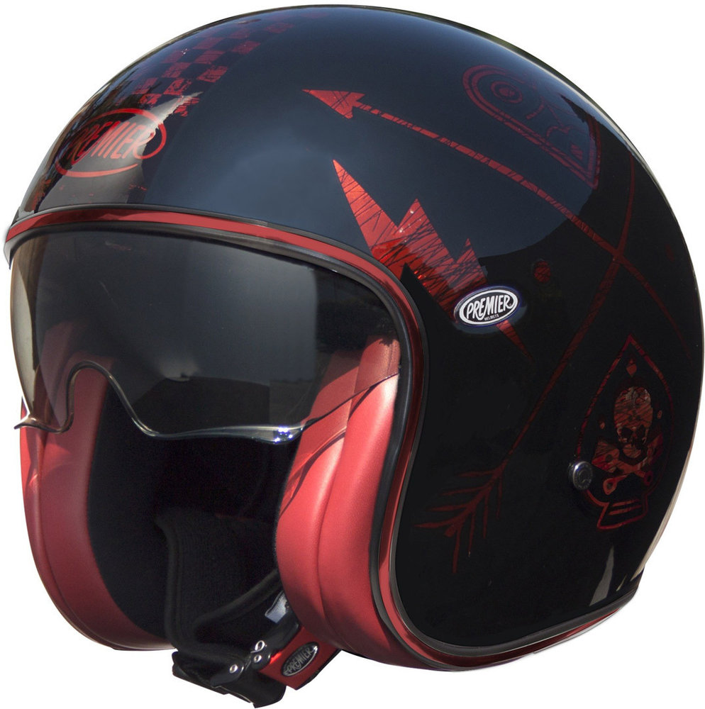 Premier Vintage Nx Jet Helmet De Helm Van De Straal Beste Prijzen Fc Moto