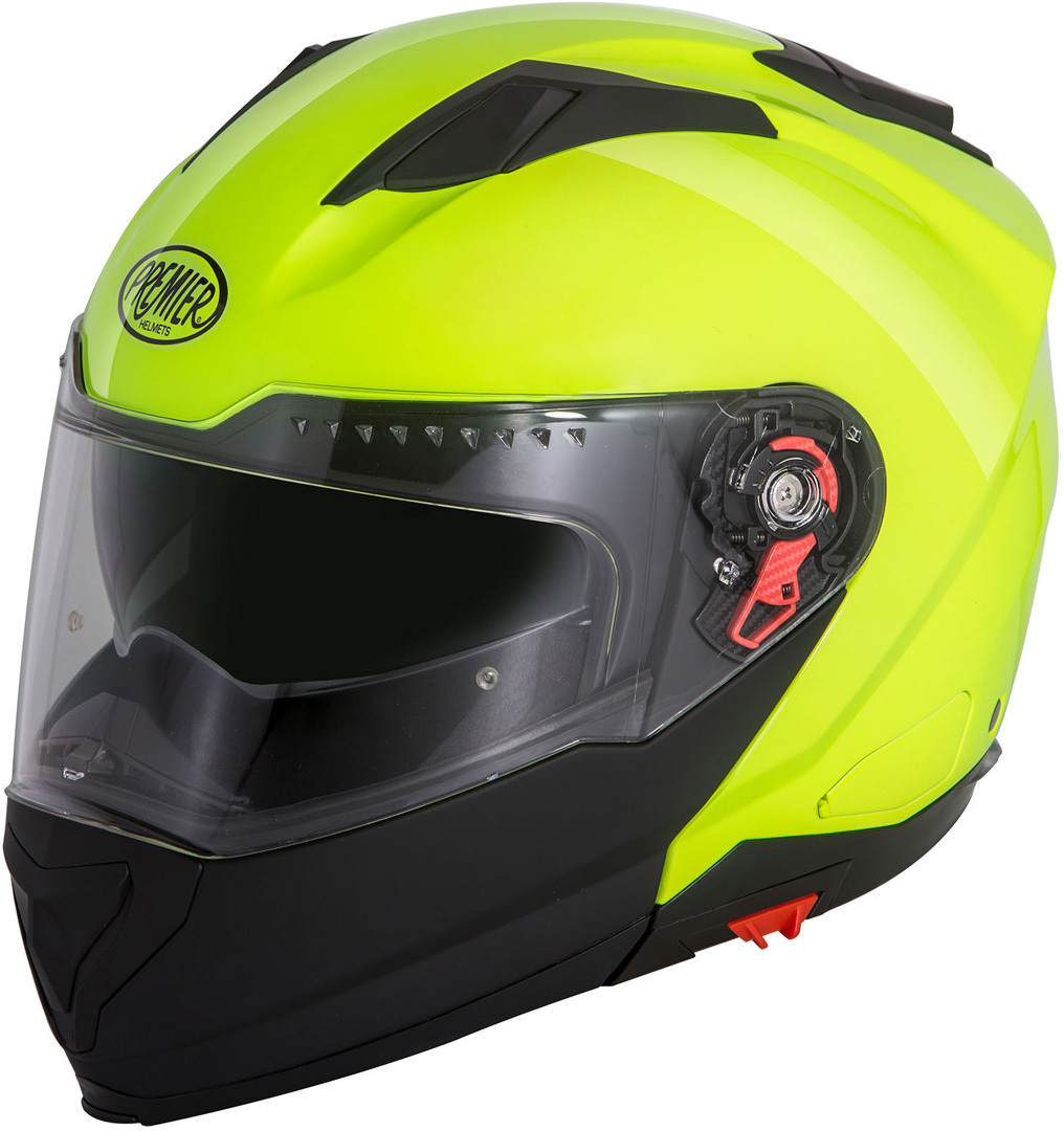 Premier Delta Fluo hjelm, sort-gul, størrelse XS 54 55