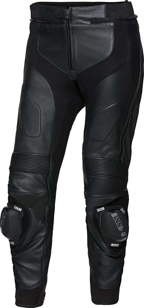 IXS X-Sport LD RS-1000 Motorcycle Leather Pants, black, Size 46 48, black, Size 46 48