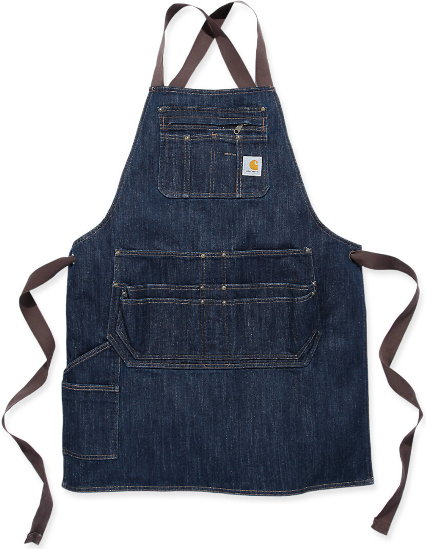 Carhartt Denim Schürze, blau, blau