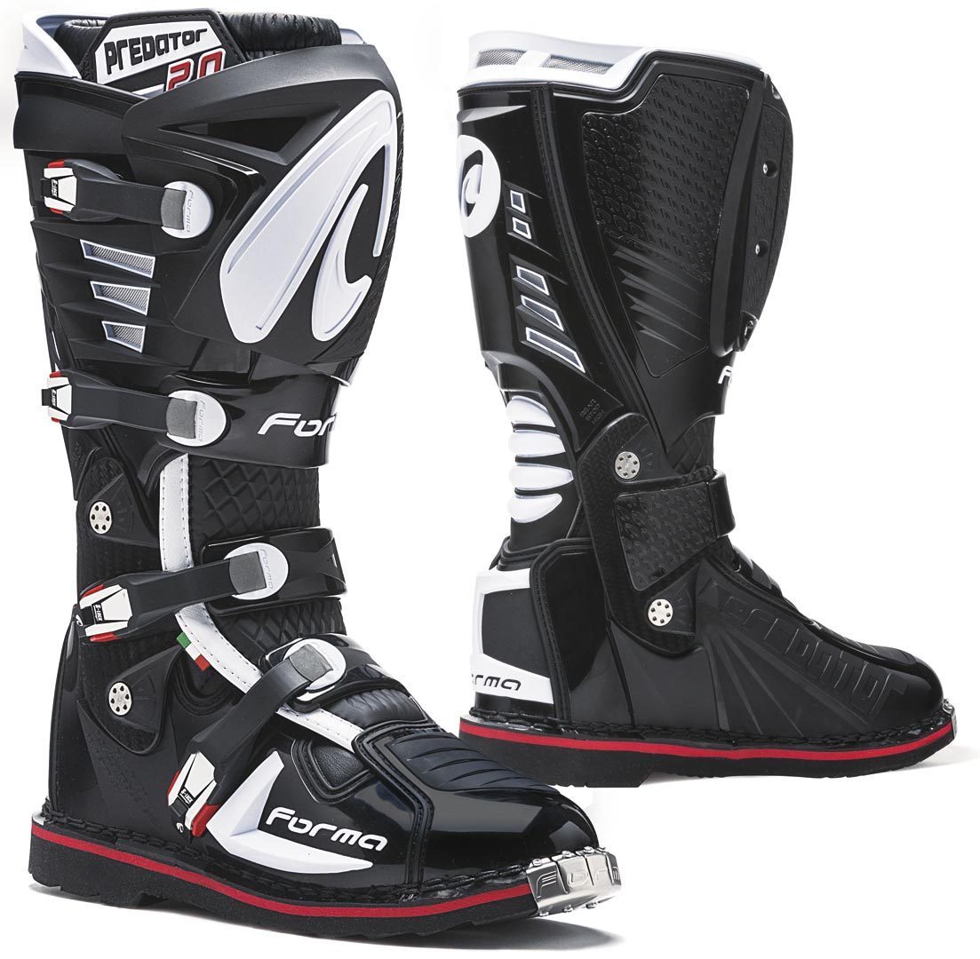 Forma Predator 2.0 Motocross Boots, black, Size 41, black, Size 41