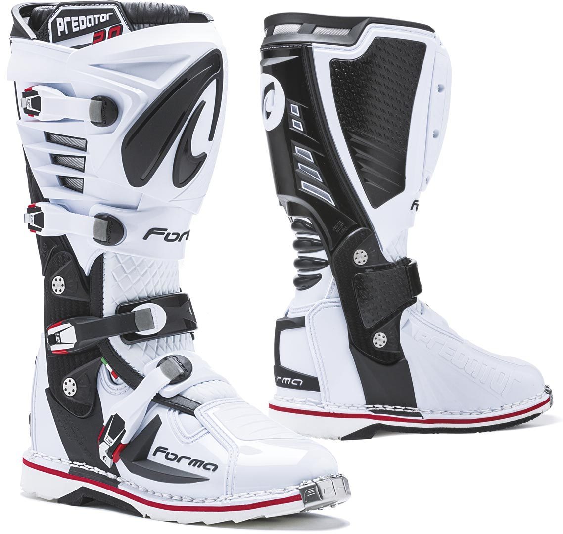 Forma Predator 2.0 Motocross Boots, white, Size 44, white, Size 44