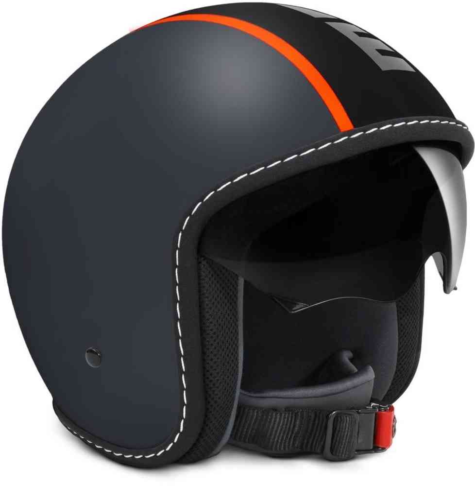 Casco jet sales gris mate