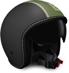 MOMODESIGN Blade Jet kask czarny matowy / wojskowy zielony