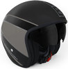 Preview image for MOMO Raptor Jet Helmet Black Matt / Dark Silver